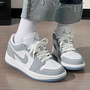 耐克（NIKE）女鞋 Air Jordan 1 AJ1籃球鞋復古運動(dòng)鞋低幫休閑鞋耐 DC0774-105-AIR JORDAN 1 22 35.5 (5mm)