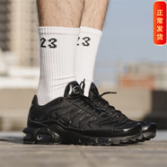 耐克（NIKE）男鞋AIR MAX PLUS氣墊鞋黑武士經(jīng)典休閑運動(dòng)防滑耐磨緩震跑步鞋 604133-050黑色 41 (260mm)