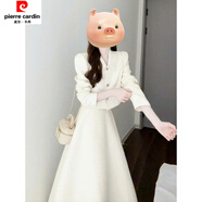 皮爾卡丹（pierre cardin）大方得體穿搭一整套秋季感淑女風(fēng)氣質(zhì)西裝上衣半身裙套裝 西裝上衣+半身裙 【兩件套】 M 【建議80-100斤】