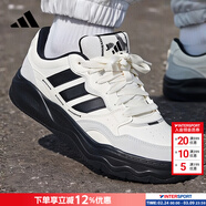 阿迪達斯（adidas）男鞋 26春季新款透氣休閑運動(dòng)鞋耐磨休閑鞋網(wǎng)球鞋百搭低幫板鞋 熱售主推/亮白/黑色/淺灰 40.5 【內長(cháng)250mm】
