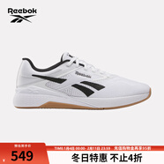 銳步銳步官方25春季新款男女運動(dòng)休閑健身舒適NANO X5綜合訓練鞋 100209365  中性款/黑/白 40.5