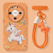 ZDLP油畫(huà)飛馬適用華為mate80pro手機殼mate70的新款m60新年pro+保護套mete50防摔mata40高級30十mt FLKJH463油畫(huà)飛馬+編織手鏈C842 華為Mate80