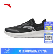 安踏（ANTA）運動(dòng)鞋女鞋春季透氣網(wǎng)面輕質(zhì)跳繩健身通勤休閑鞋跑步鞋子女送媽媽 【透氣網(wǎng)面】基礎黑/紙莎白-3 36