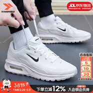 耐克（NIKE） 男鞋 26春夏AIR MAX氣墊運動(dòng)鞋子緩震慢跑鞋輕便耐磨透氣休閑鞋 純白色/可視氣墊/現貨速發(fā) 41 （內長(cháng)260mm）