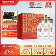 天佑德 互助七彩互助 清香型白酒52度500ml*6整箱裝【年貨節送禮】