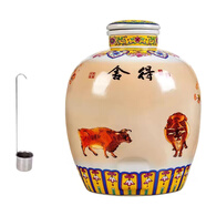 名普山西杏花村汾酒產(chǎn)地60度老白酒糧食清香型原漿高粱二十斤大壇白酒 60度 10L 1壇 舍得+酒提20斤 大壇酒