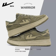 回力男鞋2026春季新款透氣軟底復古百搭鞋子男學(xué)生休閑運動(dòng)板鞋男 軍綠色 39