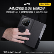 決色【熱銷(xiāo)TOP榜】華為Matex7手機殼凱夫拉芳綸纖維編織膚感皮鉸鏈保護轉軸matex6磁吸全包x5商務(wù)蒙德 蒙德里安·平衡翻蓋款丨強勁磁吸 | 全包保護 Mate X6/典藏 通用