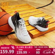 361°籃球鞋男鞋BIG3 TEAM秋季透氣實(shí)戰耐磨緩震訓練專(zhuān)業(yè)籃球鞋 361度白/曜石黑 【SE】 44