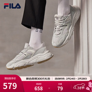 斐樂(lè )（FILA）跑步鞋老爹鞋男鞋FILA MARSⅡ火星二代情侶款復古運動(dòng)鞋休閑鞋 南極灰/霧灰-AN-F12M141116F 45
