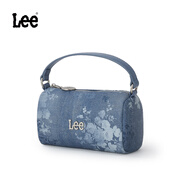LEE KIDS女迷你小斜挎包國風(fēng)國潮單肩鏈條包饅頭包精致少女手包化妝包 深藍色國風(fēng)大號