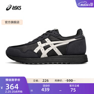 亞瑟士ASICS運動(dòng)休閑鞋男鞋女鞋舒適透氣運動(dòng)鞋慢跑鞋 TIGER RUNNER II 黑色/奶白色 40.5