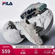 FILA斐樂(lè )女鞋跑步鞋情侶同款老爹鞋FILA MARS火星鞋男鞋休閑運動(dòng)鞋 【女款】奶白/木薯粉-GT 36