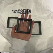 柿柿如意項鏈可愛(ài)橘色小柿子鎖骨鏈小眾琉璃ins2022秋冬季新款潮 7*7包裝盒