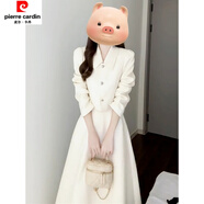 皮爾卡丹（pierre cardin）大方得體穿搭一整套秋季感淑女風(fēng)氣質(zhì)西裝上衣半身裙套裝 西裝上衣 【高品質(zhì)-送運費險】 M 【建議80-100斤】