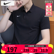 耐克（NIKE）POLO衫男士 26春季新款運動(dòng)服裝翻領(lǐng)健身衣速干短袖透氣冰絲T恤 DRI-FIT導濕速干/熱推款/曬圖退5 5XL 【200】體重230~250斤左右