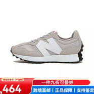 NEW BALANCE  NB男鞋百搭女鞋休閑運動(dòng)增高復古老爹潮搭鞋327系列 MS327CGW灰白【男女同款】 40.5