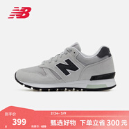 NEW BALANCE 官方休閑鞋男鞋女鞋簡(jiǎn)約經(jīng)典舒適百搭時(shí)尚輕便復古運動(dòng)鞋565系列 灰色 ML565CLG 36 (腳長(cháng)22cm)
