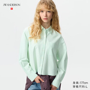 優(yōu)衣庫合作款/女裝牛津紡箱型襯衫/長(cháng)袖襯衣484928 479974 484928/50淺綠色 L