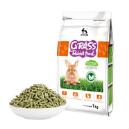 潔西（JESSIE）牧草兔糧 提摩西草苜蓿草兔子飼料 成兔幼兔糧1kg 
