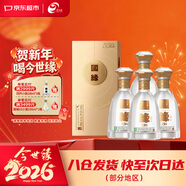 今世緣國緣對開(kāi) 柔雅型白酒 42度 550ml*4瓶 整箱裝