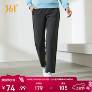 361°運動(dòng)褲子女秋冬季跑步寬松戶(hù)外休閑褲直筒長(cháng)褲衛褲662434710D