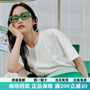 Skechers男女T恤短袖夏季新款透氣純色速干白色柔軟舒適T恤運動(dòng)衣 男女同款-涼感T-棉花糖白/0074香醇牛乳百搭配色 XS