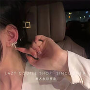 KZD老鳳凰9999純銀貓眼石耳釘小巧精致蝴蝶結甜美可愛(ài)耳環(huán)氣質(zhì)耳飾 水鉆蝴蝶結耳釘-【銀針】