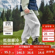 巴拉巴拉兒童褲子男童女童加絨加厚長(cháng)褲2025秋冬束腳運動(dòng)休閑褲親子款時(shí)尚