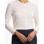 THEORY女士毛衣保暖精致短款秋冬聚會(huì )開(kāi)衫簡(jiǎn)約 new ivory 均碼 |PETITE XSMALL