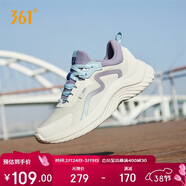 361°運動(dòng)鞋女春夏季網(wǎng)布透氣輕便減震通勤休閑跑步鞋子女682232210-5