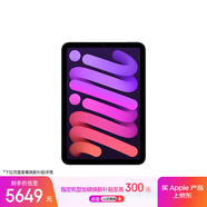 Apple/蘋(píng)果 iPad mini (A17 Pro) 8.3英寸 平板電腦(512G WLAN版/mini7/MYH33CH/A)紫色
