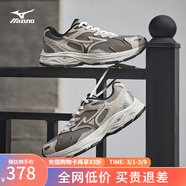 美津濃（MIZUNO）RACER S 軟底輕便運動(dòng)跑步鞋男女同款緩震透氣休閑慢跑鞋 07/褐灰色 42 (270mm)