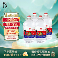牛欄山二鍋頭 大桶裝 泡酒 口糧酒 清香風(fēng)格 62度 5L*4桶 整箱裝