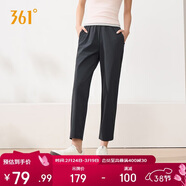 361°運動(dòng)褲子女春夏季休閑直筒褲跑步健身九分褲662624706H-2