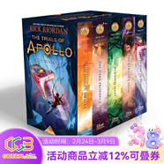 新版 英文原版 波西杰克遜與神火之盜 第一季五部曲 1-5禮盒裝 Percy Jackson Collection 第一季 希臘神話(huà)冒險 Rick Riordan 青少年奇幻小說(shuō) 綠山墻 【第五季】阿