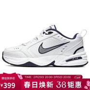 耐克NIKE男春秋老爹鞋AIR MONARCH IV 運動(dòng)訓練鞋415445-102白藍44.5