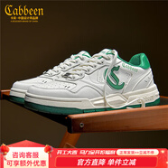 卡賓鞋子男鞋春季新款低幫運動(dòng)休閑鞋男百搭時(shí)尚通勤板鞋小眾輕奢潮鞋 草綠色 41 【標準皮鞋尺碼】