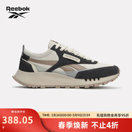 銳步銳步官方24男女同款CL LEGACY W+休閑時(shí)尚復古運動(dòng)鞋跑步鞋 24FRC903U1GG7 灰白色/深灰色 40.5 (26cm),US：8