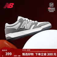 NEW BALANCENB官方板鞋男鞋女鞋復古休閑平底鞋低幫百搭運動(dòng)鞋BB480L系列 淺灰色/深灰色 BB480LEC 37.5 (腳長(cháng)23cm)