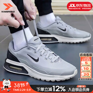 耐克（NIKE） 男鞋 26春夏AIR MAX氣墊運動(dòng)鞋子緩震慢跑鞋輕便耐磨透氣休閑鞋 狼灰色/可視氣墊/現貨速發(fā) 43 （內長(cháng)275mm）