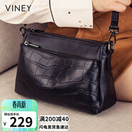 viney牛皮包包女包斜挎媽媽包中年輕奢單肩包生日禮物高級感送女友老婆