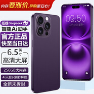 金立全新256G大屏智能手機超薄安卓百元學(xué)生老年專(zhuān)用手機電競游戲雙卡雙待長(cháng)續航 X18promax 紫色