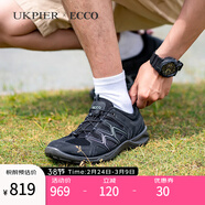 愛(ài)步（ECCO）男鞋運動(dòng)鞋 舒適透氣網(wǎng)面系帶休閑鞋跑步鞋 熱酷825774海外直郵 51052 39