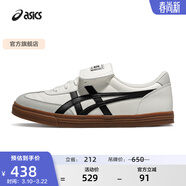 亞瑟士ASICS運動(dòng)休閑鞋男鞋女鞋舒適百搭板鞋德訓鞋 AARON 2.0 白色/黑色 38