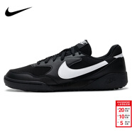 耐克（NIKE）男鞋 2026新款春季COURT VISION休閑鞋低幫運動(dòng)鞋透氣板鞋子男 黑色白勾-001/TERRA MANTA 44.5