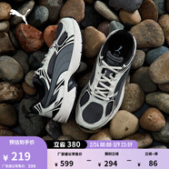 彪馬（PUMA）透氣輕便老爹鞋復古跑鞋男女款春季運動(dòng)鞋MILENIO 380510 米白色-鐵灰色-石灰色-06 43