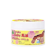 馬油日本冬蟲(chóng)夏草Q10馬油滋潤面霜保濕修護 Baby馬油面霜200g