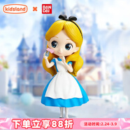 萬(wàn)代（BANDAI）公主手辦卡通周邊迪斯士尼公仔玩具收藏女孩生日禮物 愛(ài)麗絲 思考時(shí)光35470
