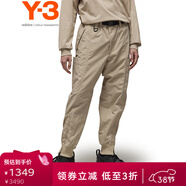 Y-3【女神節】y3CRK NYL CUF PNT男士休閑束口薄款工裝褲50IV8024 米白色 2XL